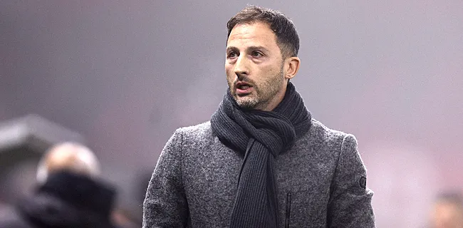 Domenico Tedesco buiten? 