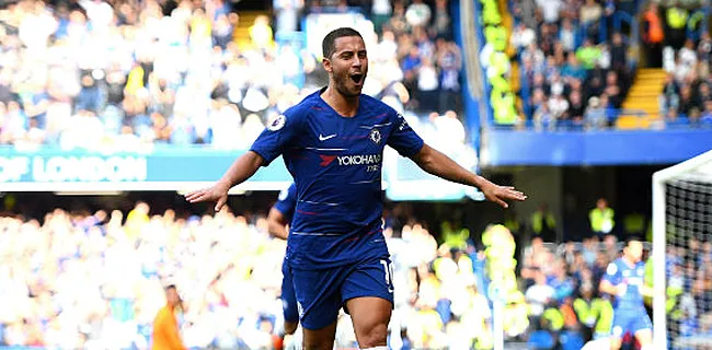 Chelsea-legendes wild van Hazard: 