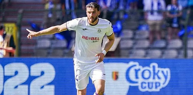 'Plots vertrek Hoedt bij Anderlecht'