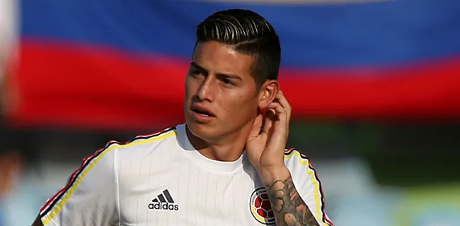 Foto James Rodriguez maakt social media gek