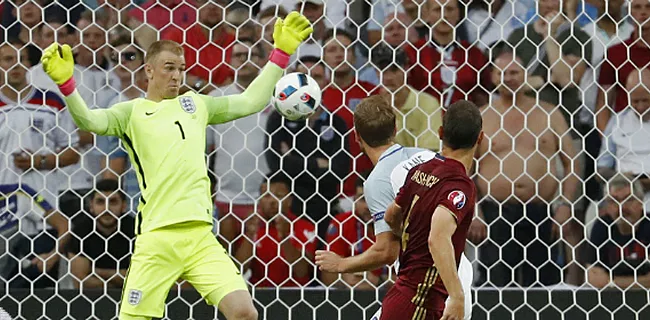 Hart redt met onwaarschijnlijke topsave een punt voor Engeland