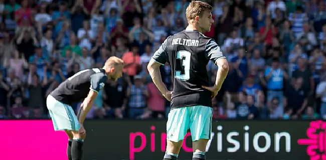 Ajax laat titel uit handen glippen na bloedstollend gelijkspel, PSV mag juichen