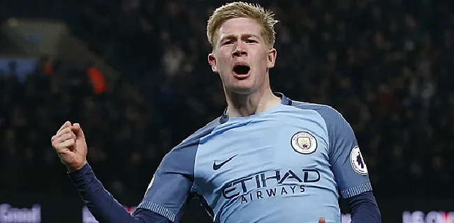 Straffe statistiek voor De Bruyne na knotsgekke Champions League match