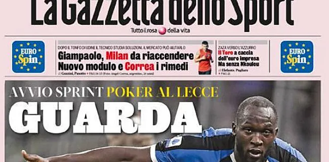 Lukaku maakt Italiaanse media meteen lyrisch: 