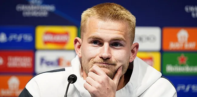 De Ligt (Bayern München) lacht groen: 