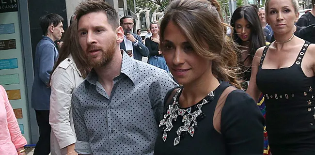 Antonella spelt Messi de les: 