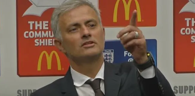 Mourinho maakt eigen speler met de grond gelijk