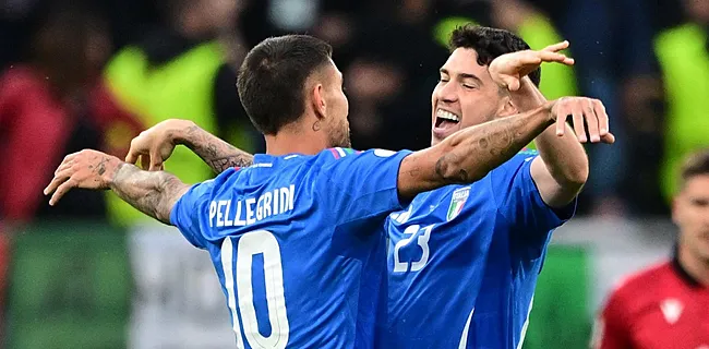 Italië komt historische goal te boven en wint ook EK-opener