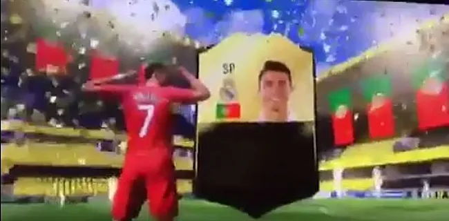 Zalig! Wat een reactie op FUT-kaart Ronaldo