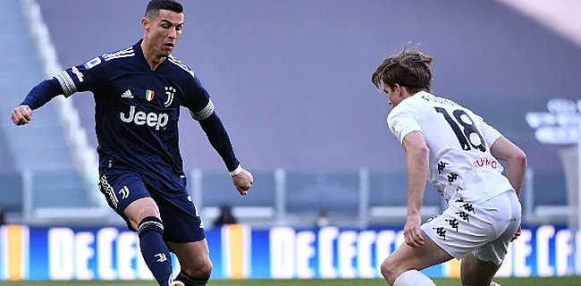 Jonge Belg legt Ronaldo over de knie: 