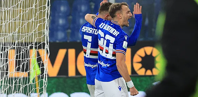 Sampdoria legt Belgische aanvaller officieel onder contract