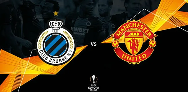 Club Brugge gaat de mist in met logo van Manchester United