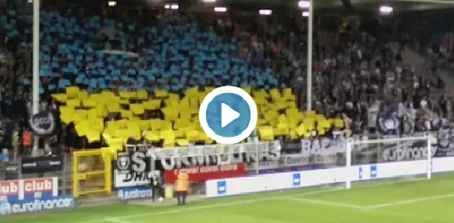 NICE! KVO verwelkomd met fraaie en bewegende tifo