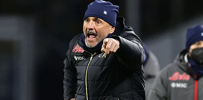 Mertens & co ondergaan tirade van coach Spalletti