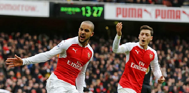 VIDEO: Walcott bezorgt Arsenal binnen enkele minuten twee goals