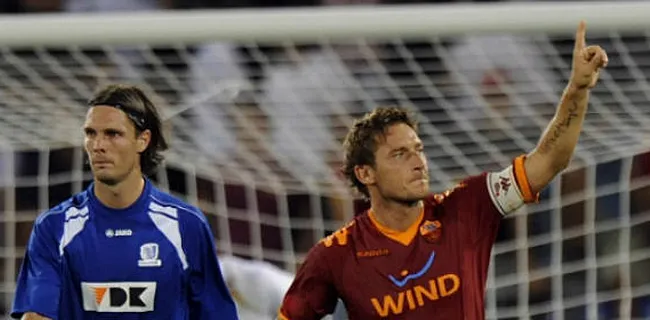 Belgische clubs in Rome: Keizer Totti, Mornar en Leye