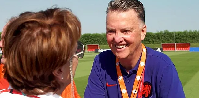 Van Gaal betrapt: 