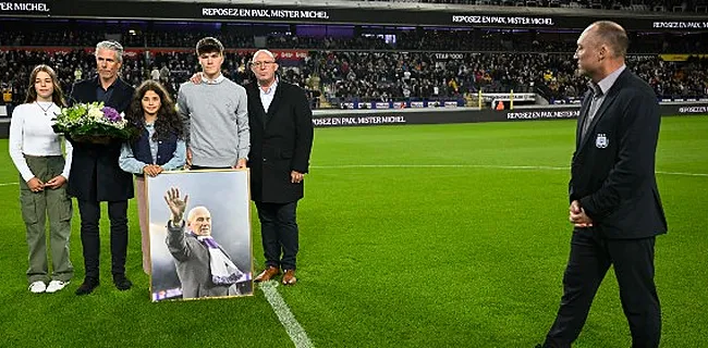 RSCA nam op deze prachtige wijze afscheid van 'Mister Michel'