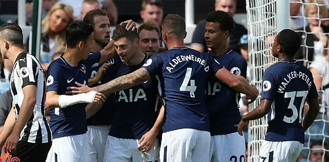 Rode kaart Newcastle helpt Spurs-Belgen aan eerste zege