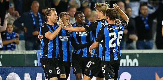 Club Brugge maakt indruk: 