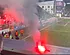 Derby ontsierd: Antwerp-fan gooit vuurpijl in vak Beerschot